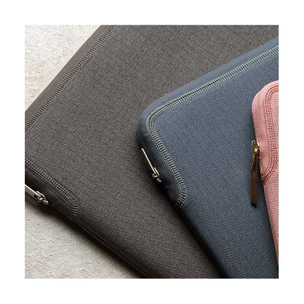 کیف موشی Pluma برای لپ‌تاپ "14 Moshi Pluma Sleeve Herringbone Gray - Laptop 14-inch